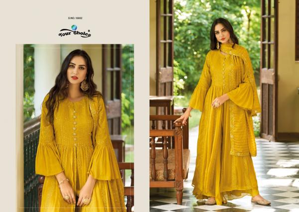 Your Choice Haldi Special Geirgette Designer Salwar Suit Collection